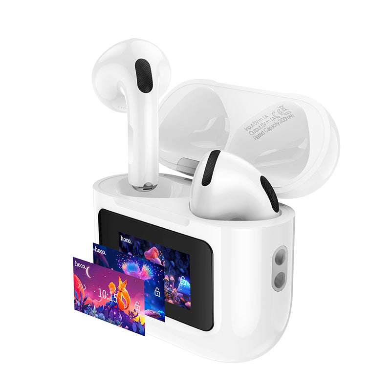Audífonos In Ear Bluetooth Hoco Ew73 Blanco – imagen 3
