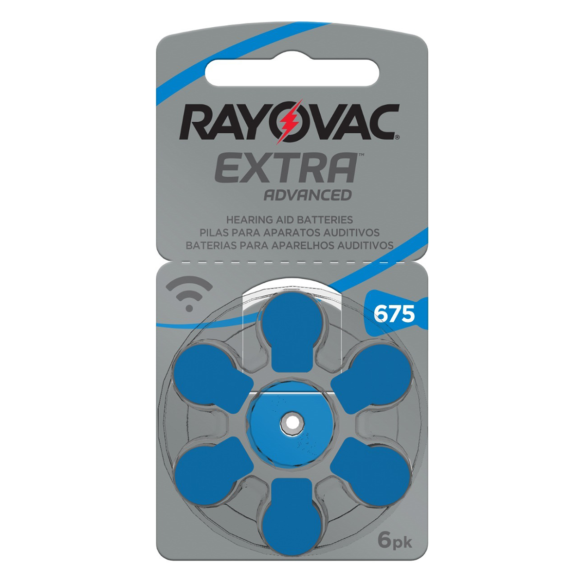 Pila Auditiva Rayovac 675 Blister 6 Pilas