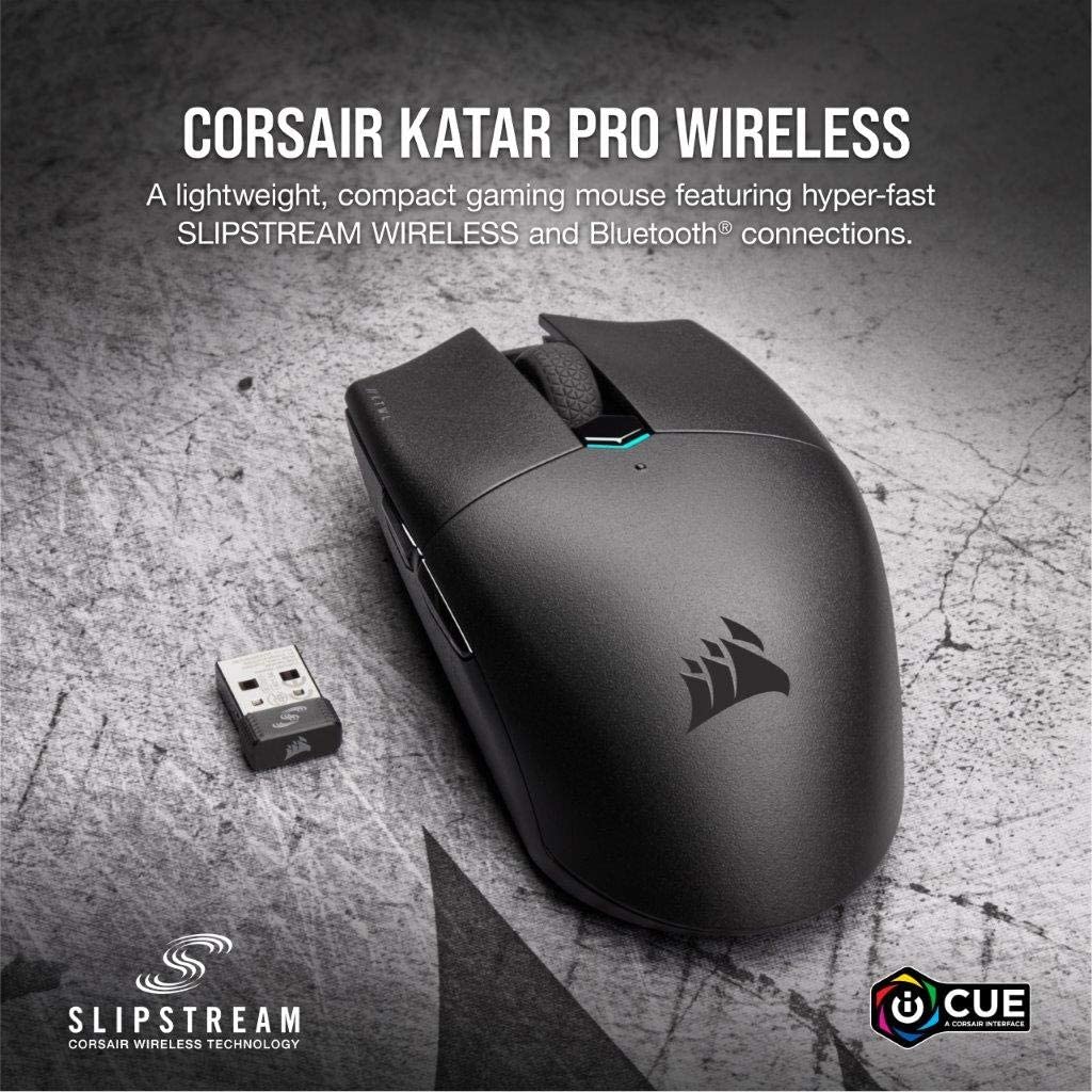 Mouse Gamer Corsair Inalámbrico Katar Pro 10000dpi Negro – imagen 4