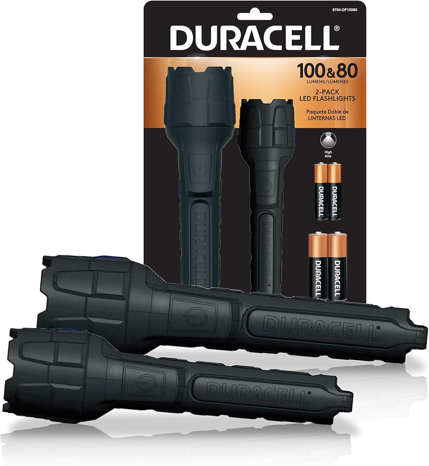 Pack Linterna Duracell 100 y 80 Lumenes Color Negro – imagen 3