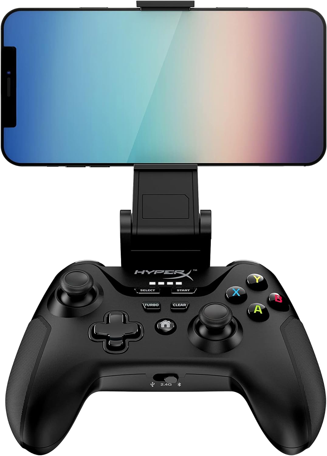 Control Mando Inalambrico Bluetooh HyperX Clutch Pc Android Negro – imagen 5