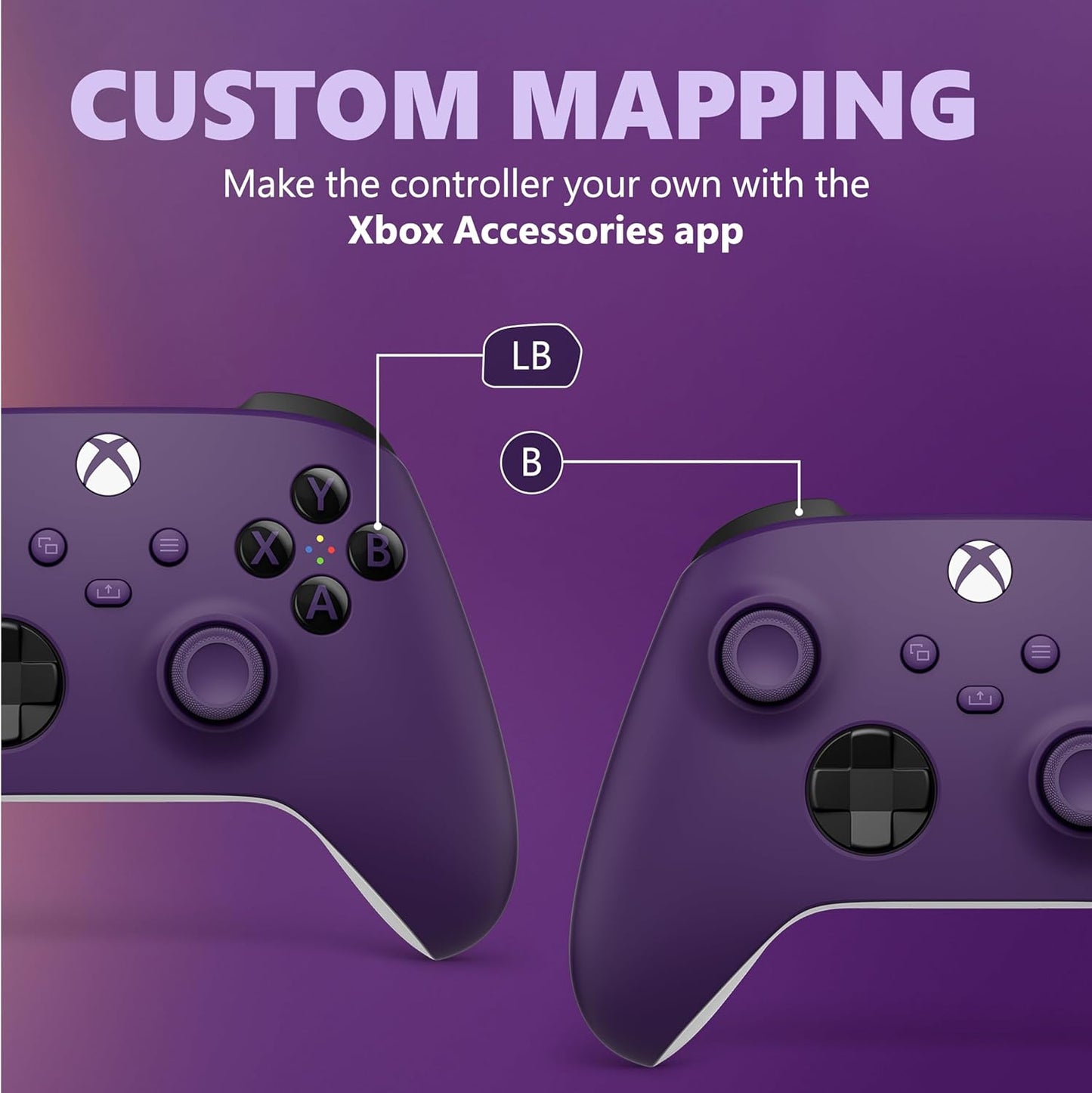 Control inalámbrico Microsoft Xbox Wireless Controller Series X|S Astral – imagen 4