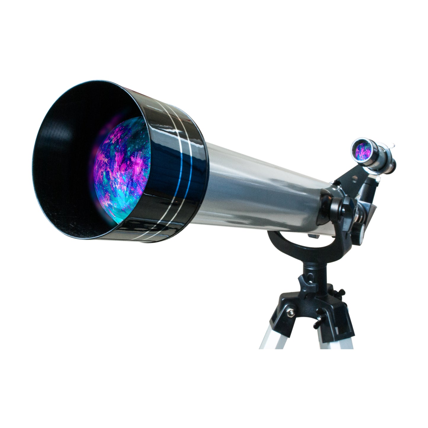 Telescopio Microlab Portable 60×700 Modelo 7710 Gris – imagen 5