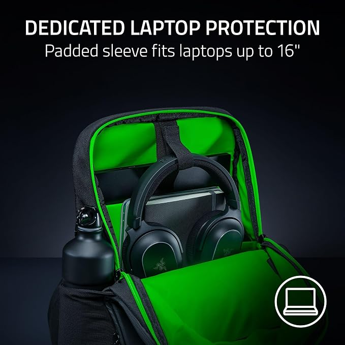 Mochila Razer Rogue 16 V4 Negro – imagen 4