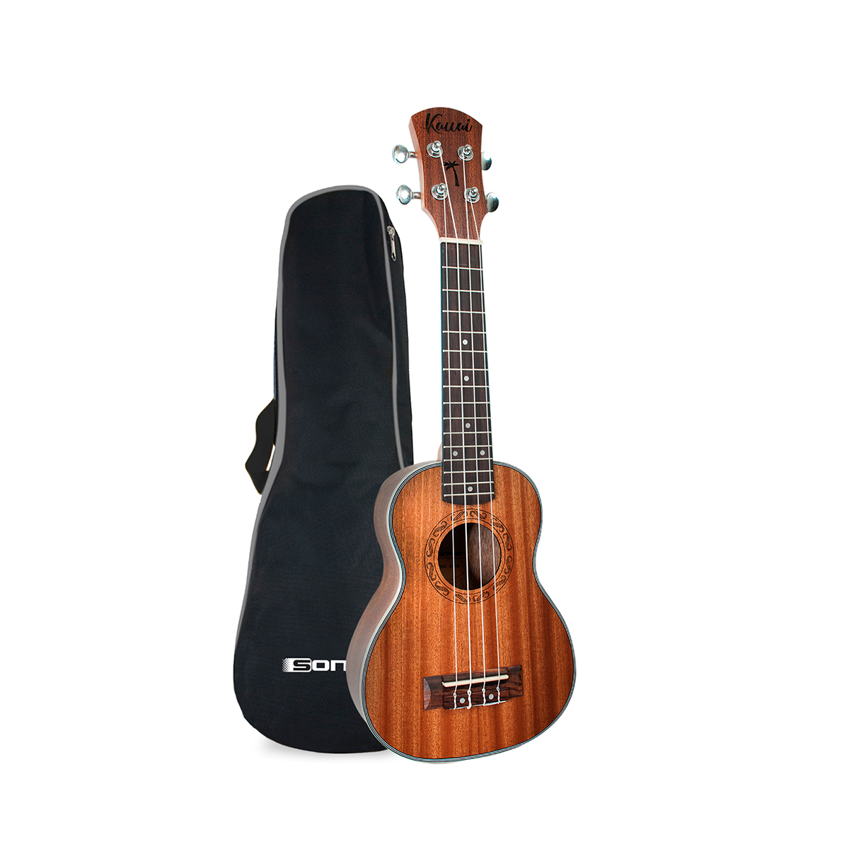 Ukelele Soprano Sonun 21 Con Funda Cafe Mod 8398