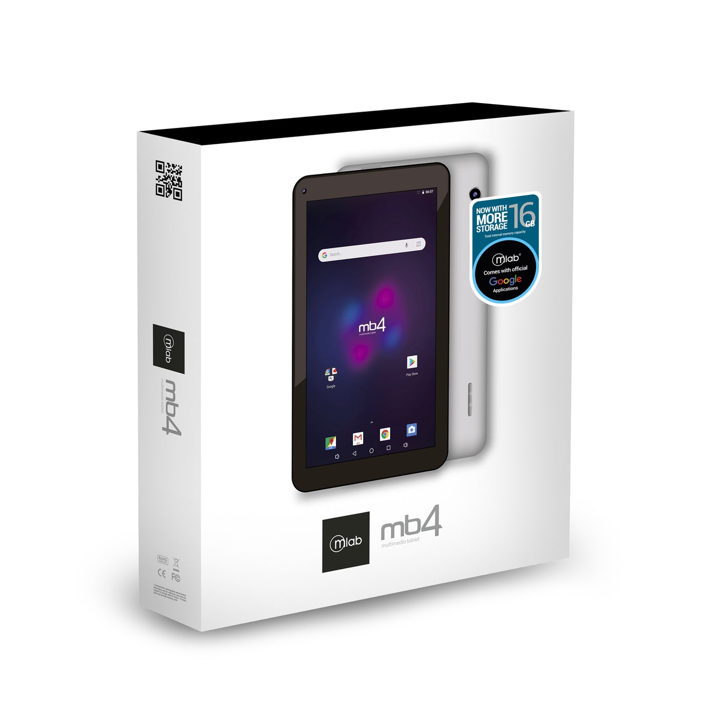 Microlab Tablet 7 Mb4 Quad Core 16 Gb Wifi Blanco 8759 – imagen 3