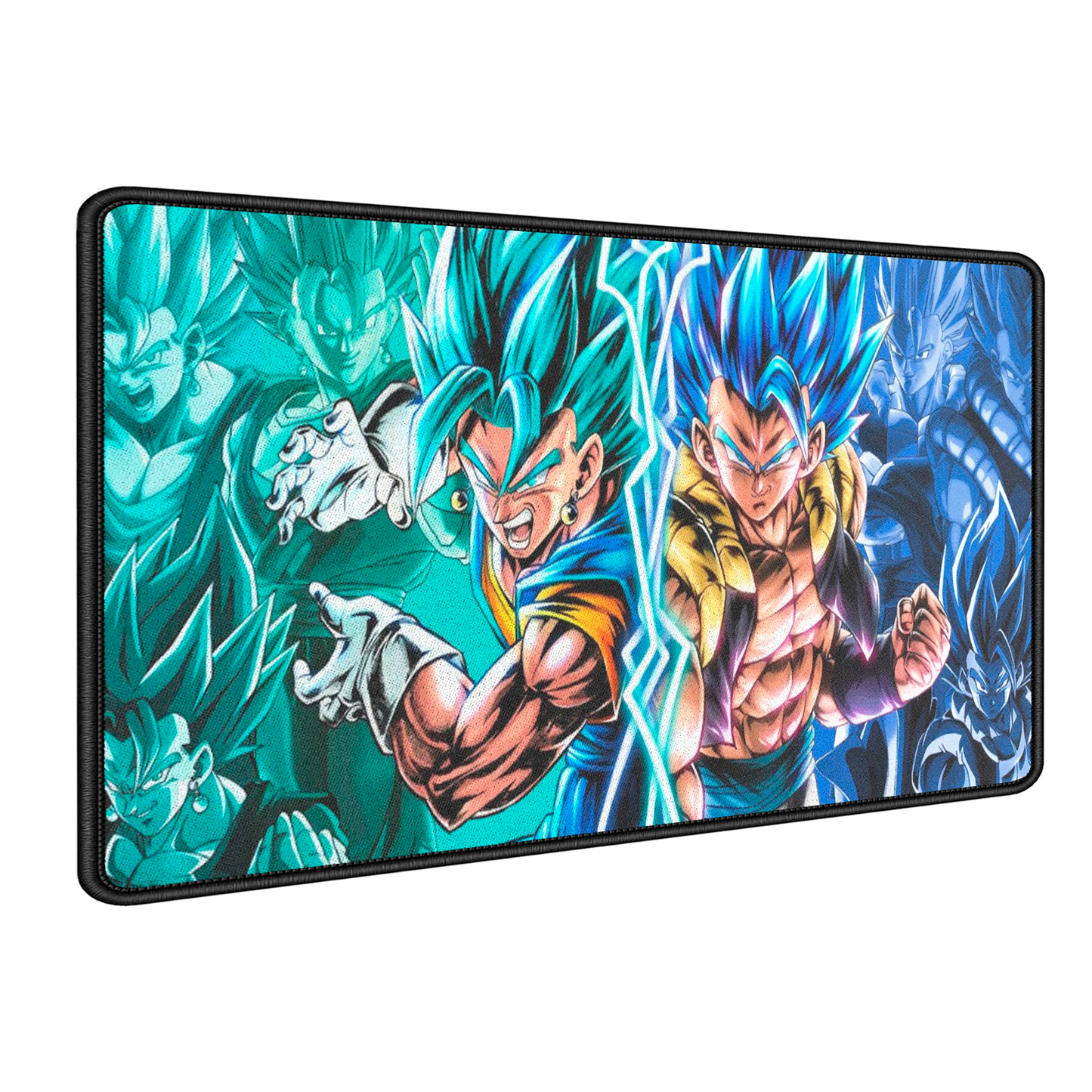 Mousepad Gamer Antideslizante 70x30 Diseño Vegito Gogeta Blue