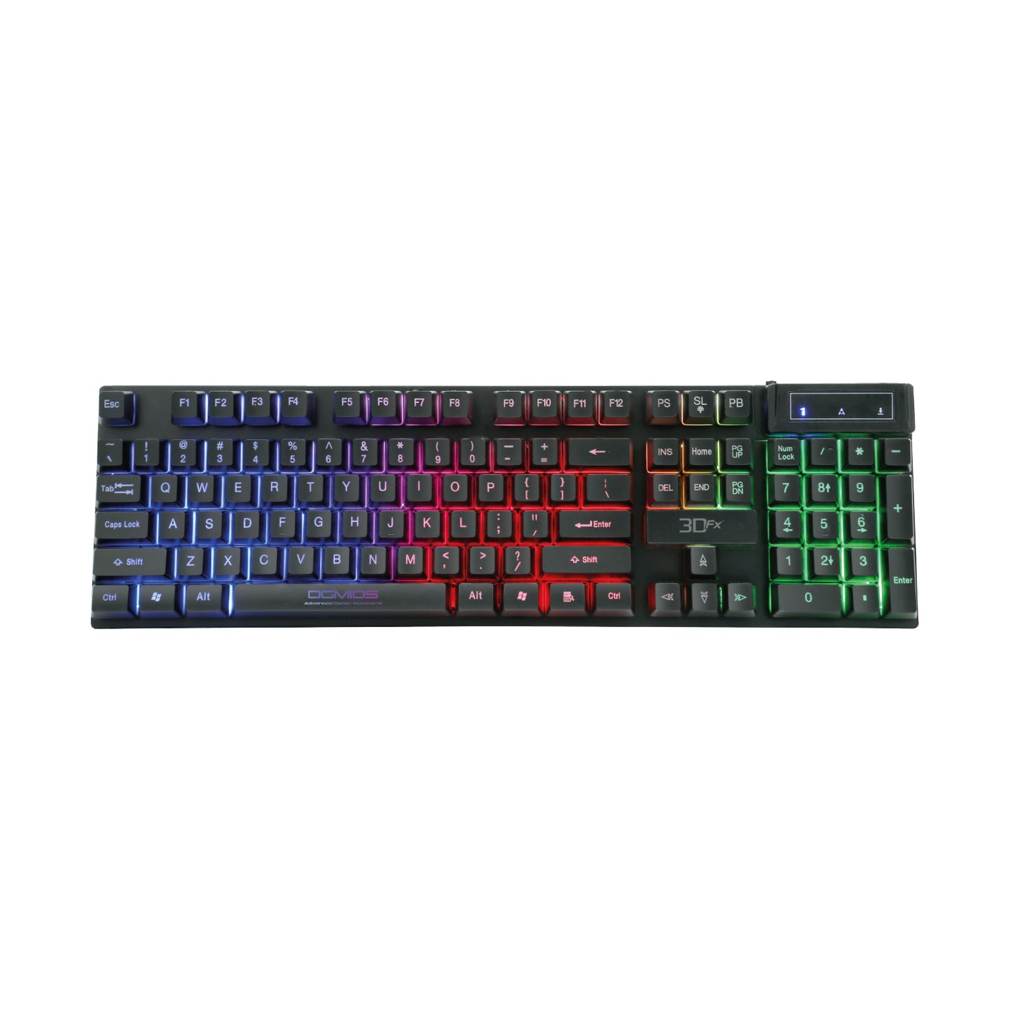 Kit Gamer 4 en 1 3DFX Teclado + Mouse + Audífonos + Mousepad Ogmios – imagen 5