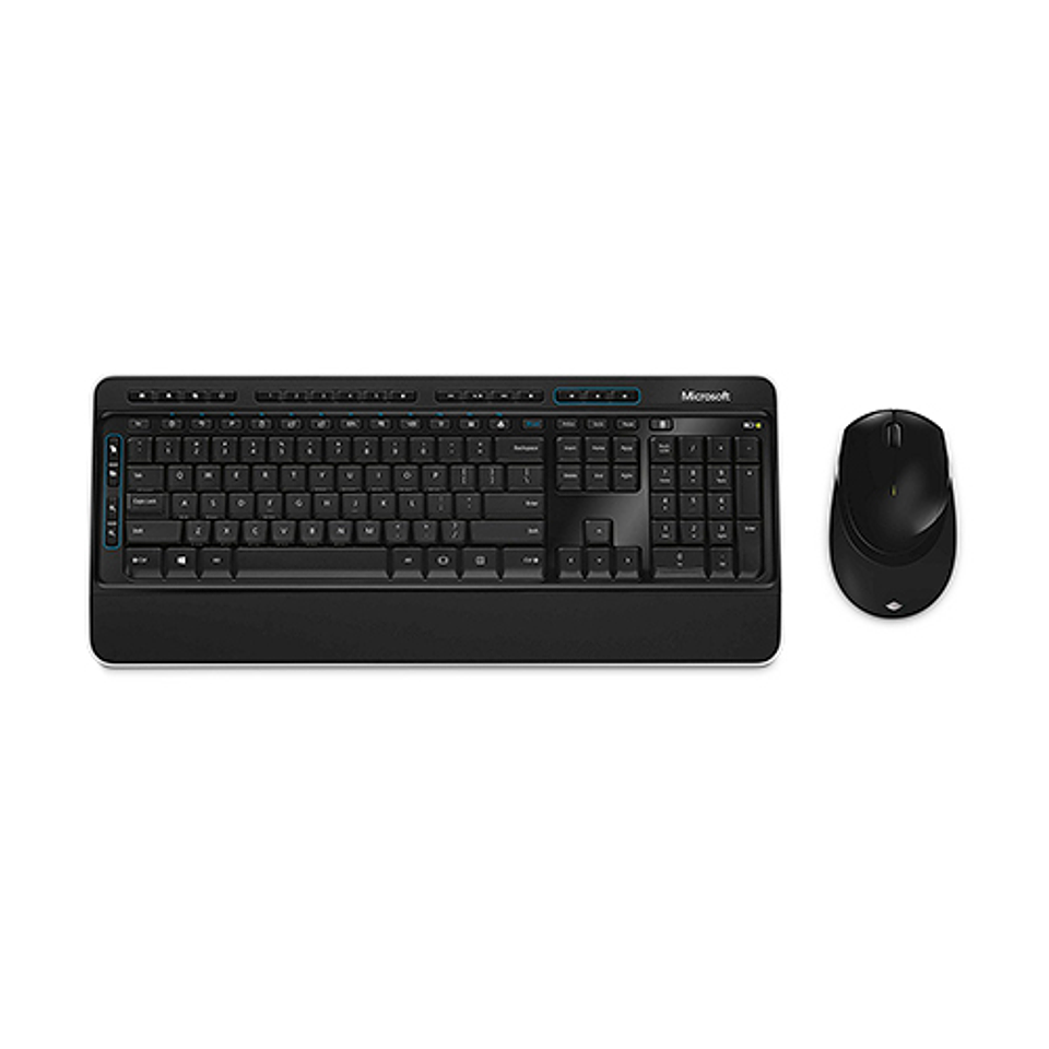 Microsoft Combo Teclado + Mouse 3050 Desktop Inalámbrico Negro – imagen 4
