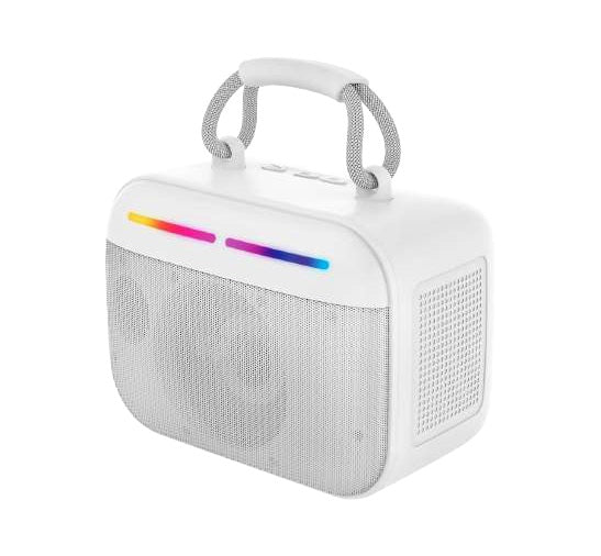 Parlante Bluetooth Mlab 9681 Wavesound Bass 8w Tws Radio Usb Tf Blanco