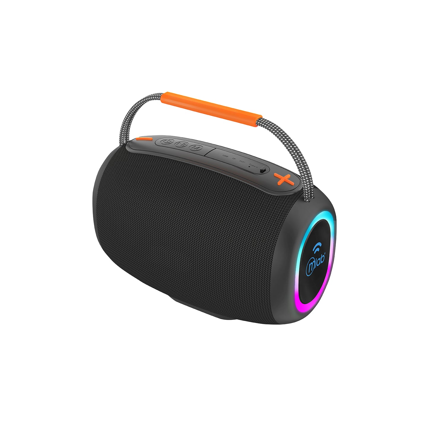 Parlante Bluetooth Mlab 9691 Sense Sound Bass 10w Usb Tf Aux Negro – imagen 3