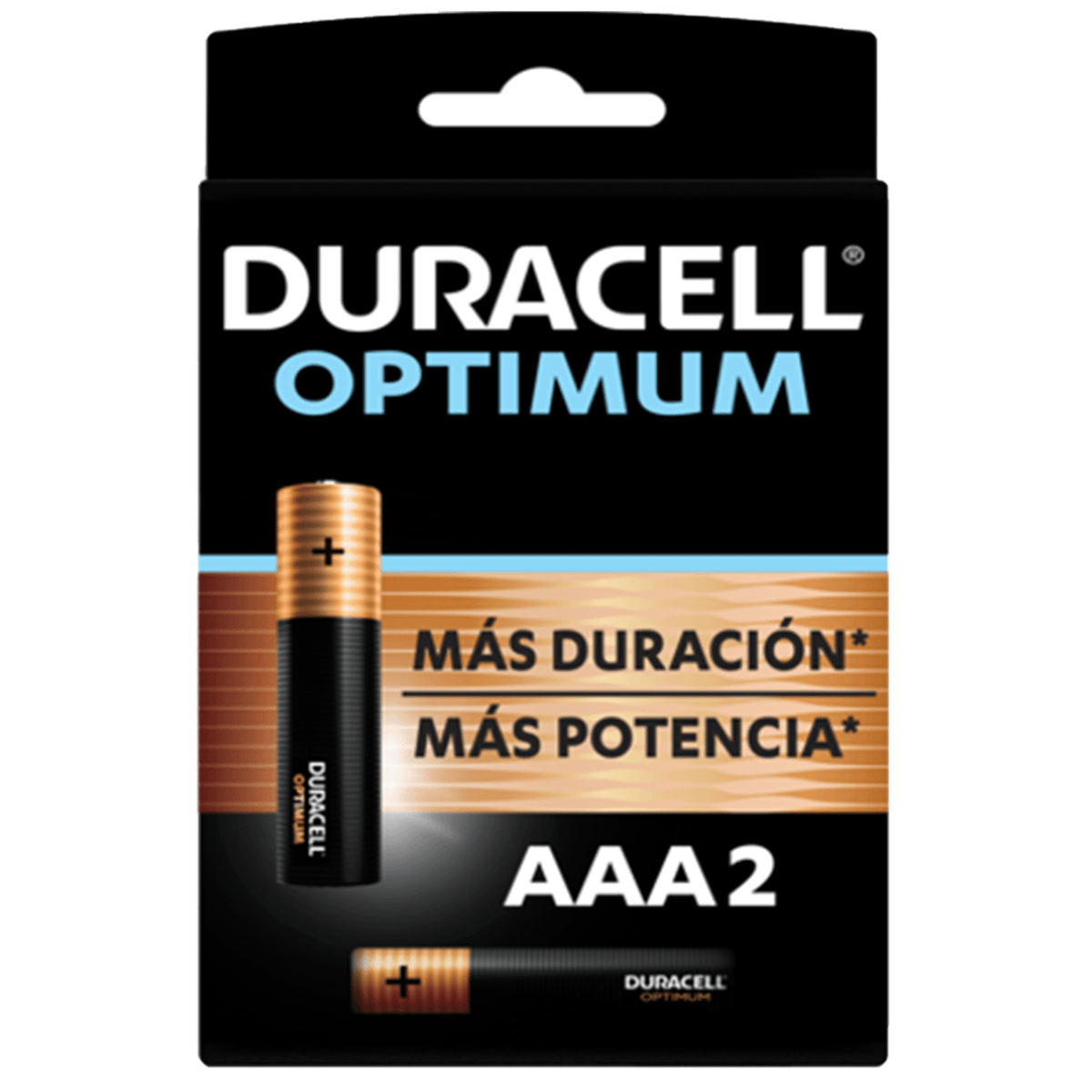 Pila Alcalina Duracell Optimum Blíster Aaax2