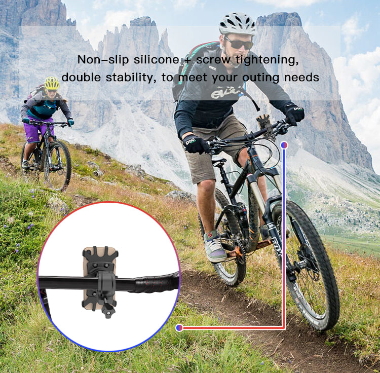 Soporte De Bicicleta Para Celular Yesido C66 Negro – imagen 4