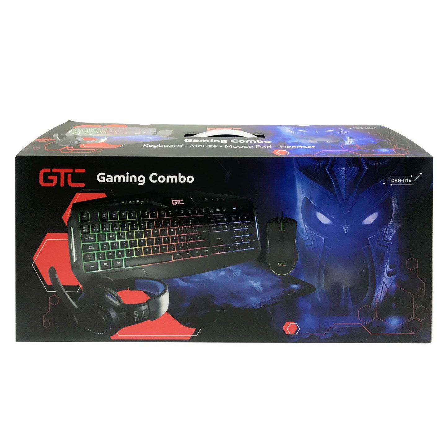 Kit Gamer 4 en 1 Gtc 014 Teclado + Mouse + Audífonos + Mousepad – imagen 6