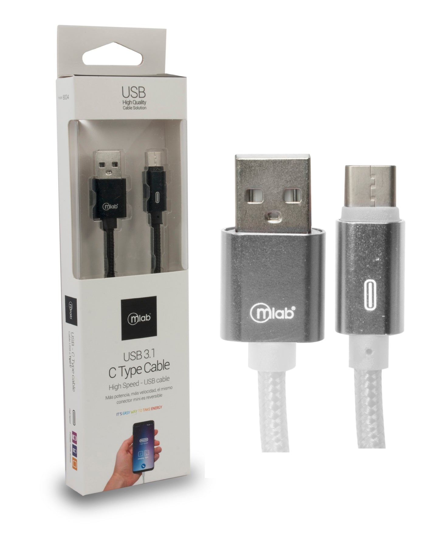 Cable Tipo C a Usb 3.1 Microlab – imagen 2
