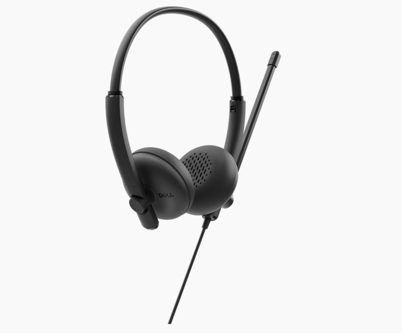 Audifonos Alambrico Dell Micrófono Wh125 Mic Usb Negro – imagen 3