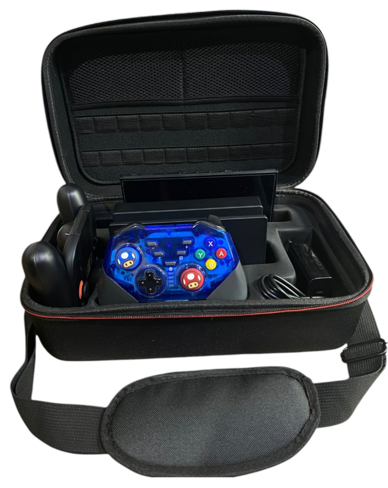 Bolso Maleta Protector Para Nintendo Switch 2 Con Correa Negro