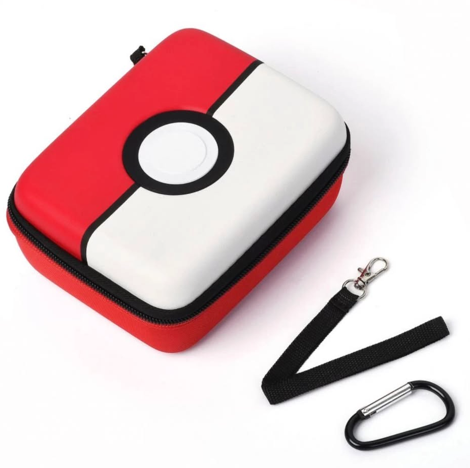 Bolso Estuche Protector Para Cartas Pokemon Rojo