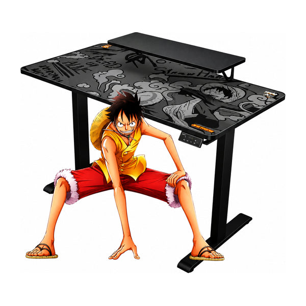 Escritorio Gamer Cougar E-Star 120 Black Edición Luffy One Piece Altura Ajustable