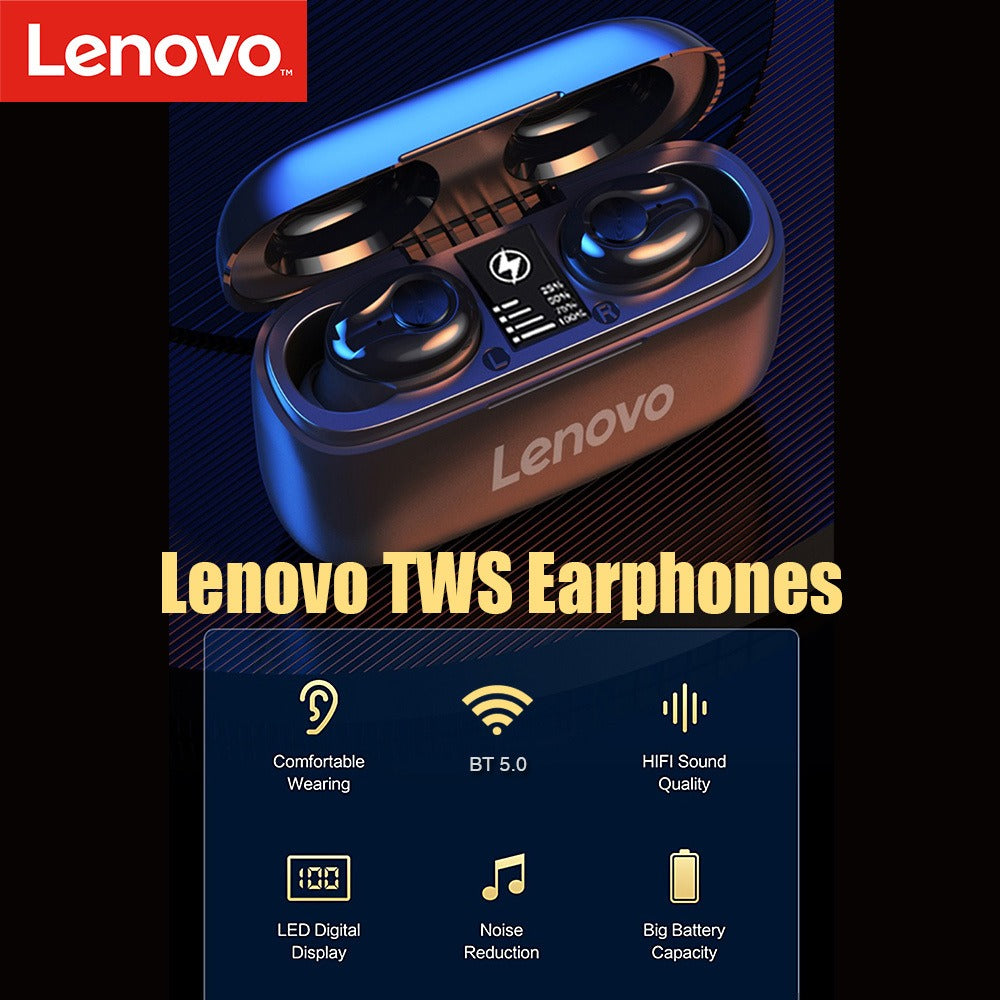 Audifonos Bluetooth Lenovo Deportivo Ht18 In Ear Negro – imagen 3