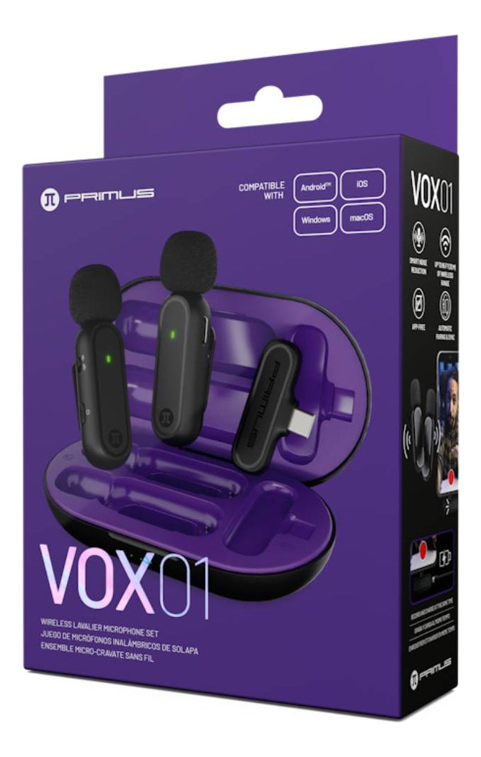 Micrófono Inalámbrico Primus Pmi-l10bt V0x01 Usb Tipo C Negro – imagen 4