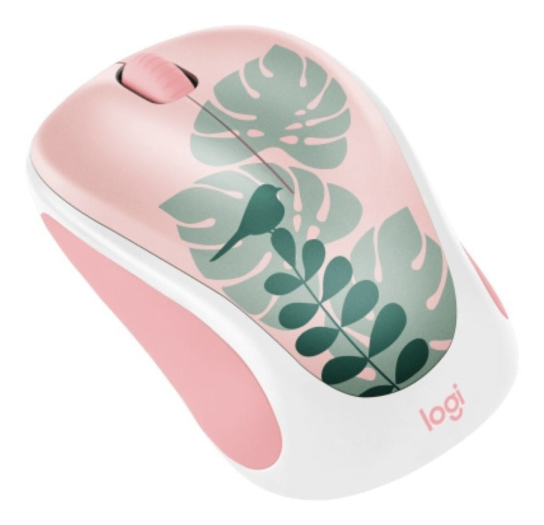 Mouse Inalámbrico Logitech M317c Chirpy Bird Rosado – imagen 4