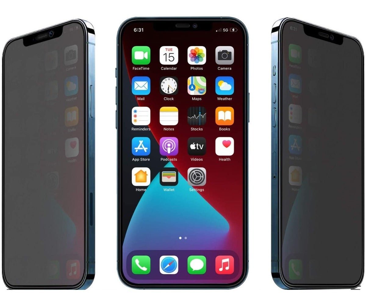 Iphone 13 Pro Max Vidrio Templado Privacidad Antiespia – imagen 2
