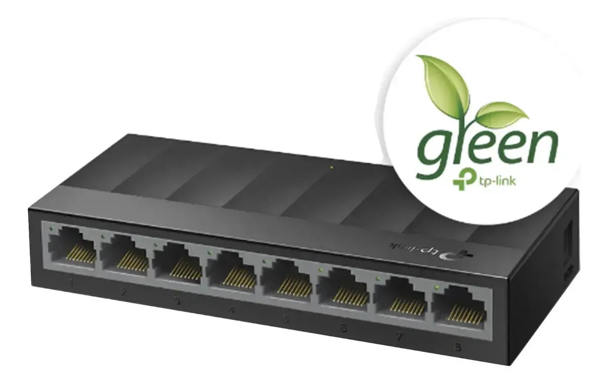 Switch De Escritorio de 8 Puertos Gigabit Tp-link TL-Ls1008g Gris – imagen 4