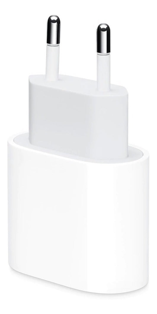 Cargador Adaptador Pared Tipo C iPhone 12 Carga Rápida 18w Blanco – imagen 2