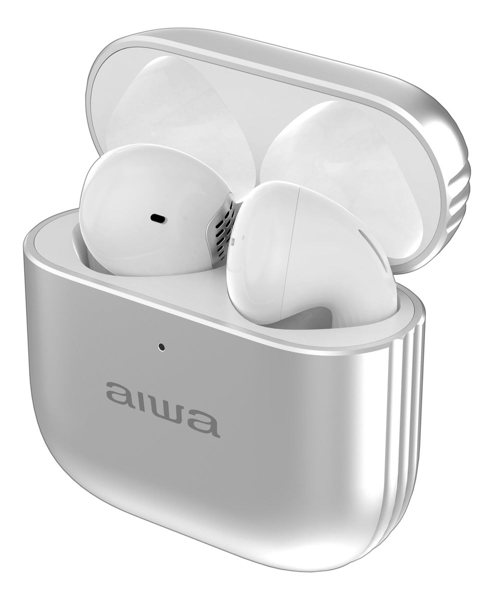 Audífonos Bluetooth Aiwa In Ear Tws Awtwsg6m 4 Horas Blanco – imagen 3