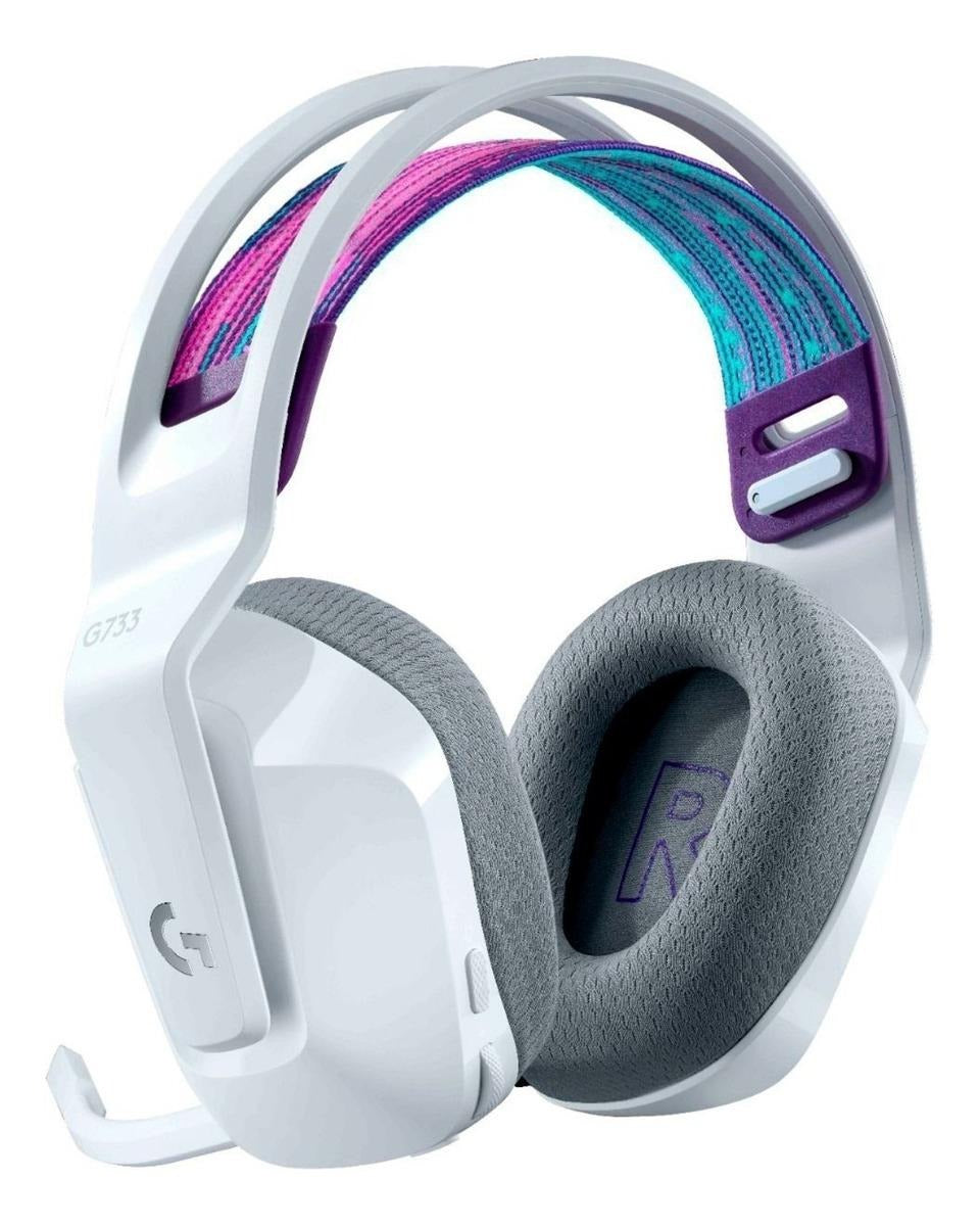 Audífonos Gamer Logitech G733 Inalámbricos Sonido 7.1 RGB Blanco – imagen 3