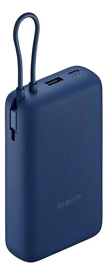 Powerbank Carga Rapida Xiaomi 20000mAh 33W Con Cable Azul – imagen 4