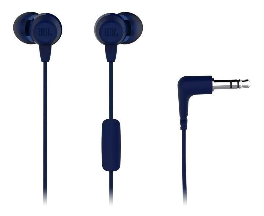Audífonos Jbl C50hi Con Micrófono Azul – imagen 2