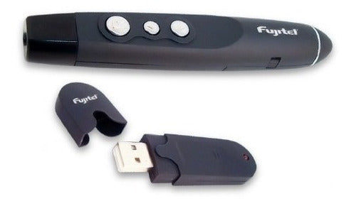 Presentador Fujitel Con Puntero Laser Zxla4 Negro – imagen 2