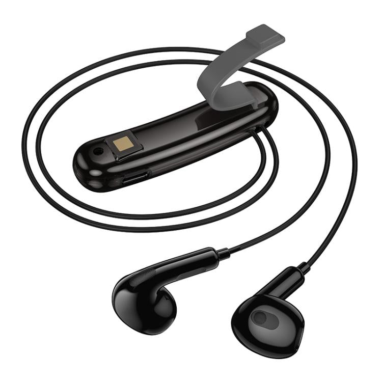 Audífonos Bluetooth 5.4 Hoco ES77 con Broche de Sujeción 12 Horas Negro - vista 4