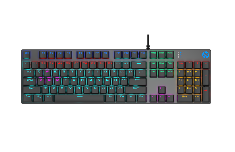 Teclado Gamer Mecánico Hp Gk400F – imagen 3