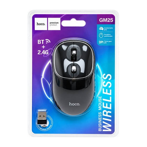 Mouse Hoco Dual Bluetooth Wireless Gm25