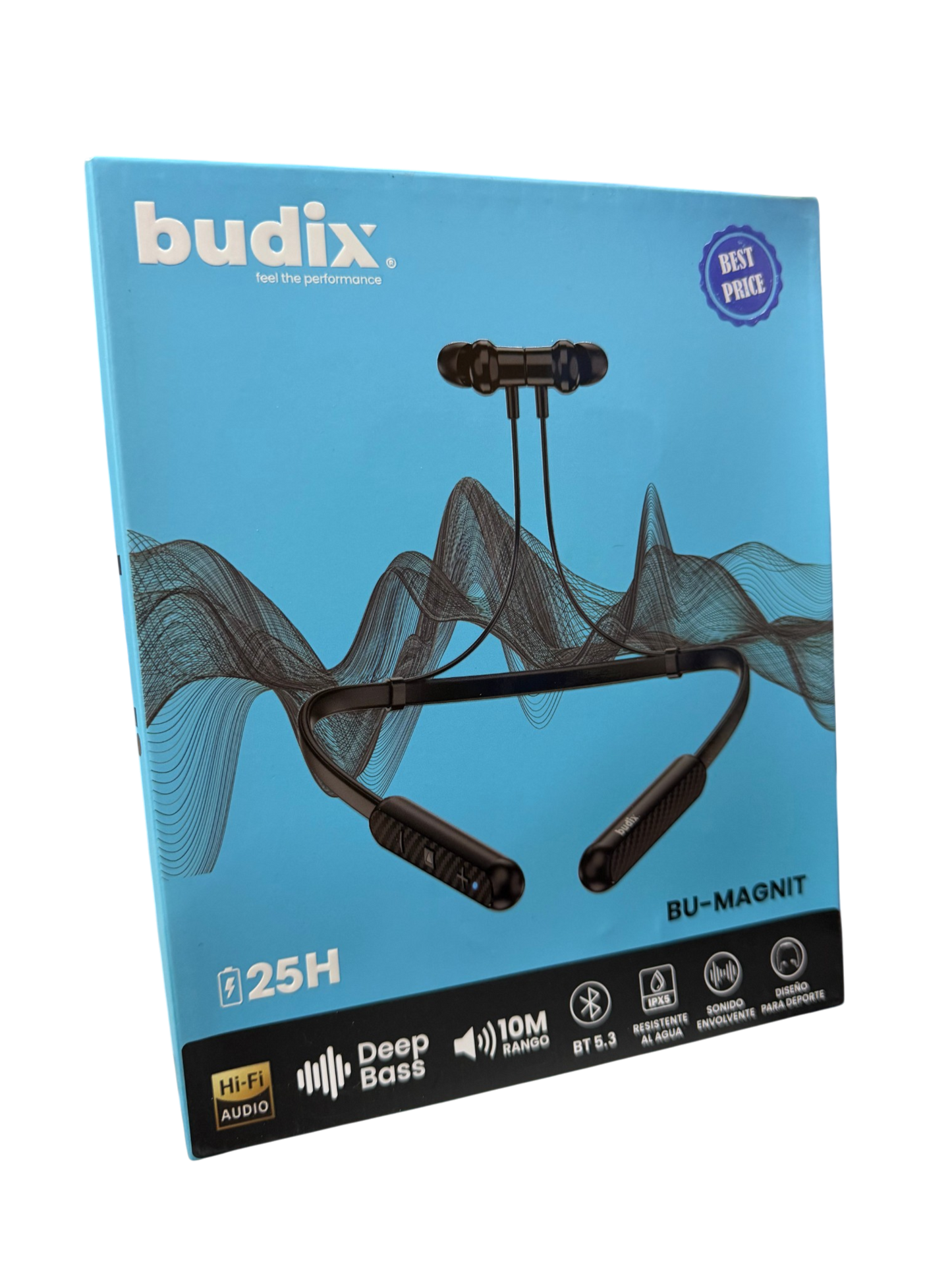 Audífonos Bluetooth In Ear Budix Magnit Negro – imagen 3