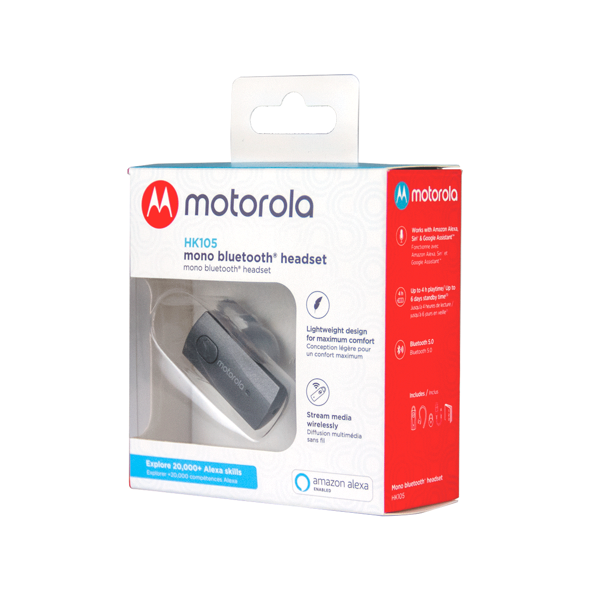 Audífono Manos Libres Bluetooth Hk105 Motorola – imagen 2