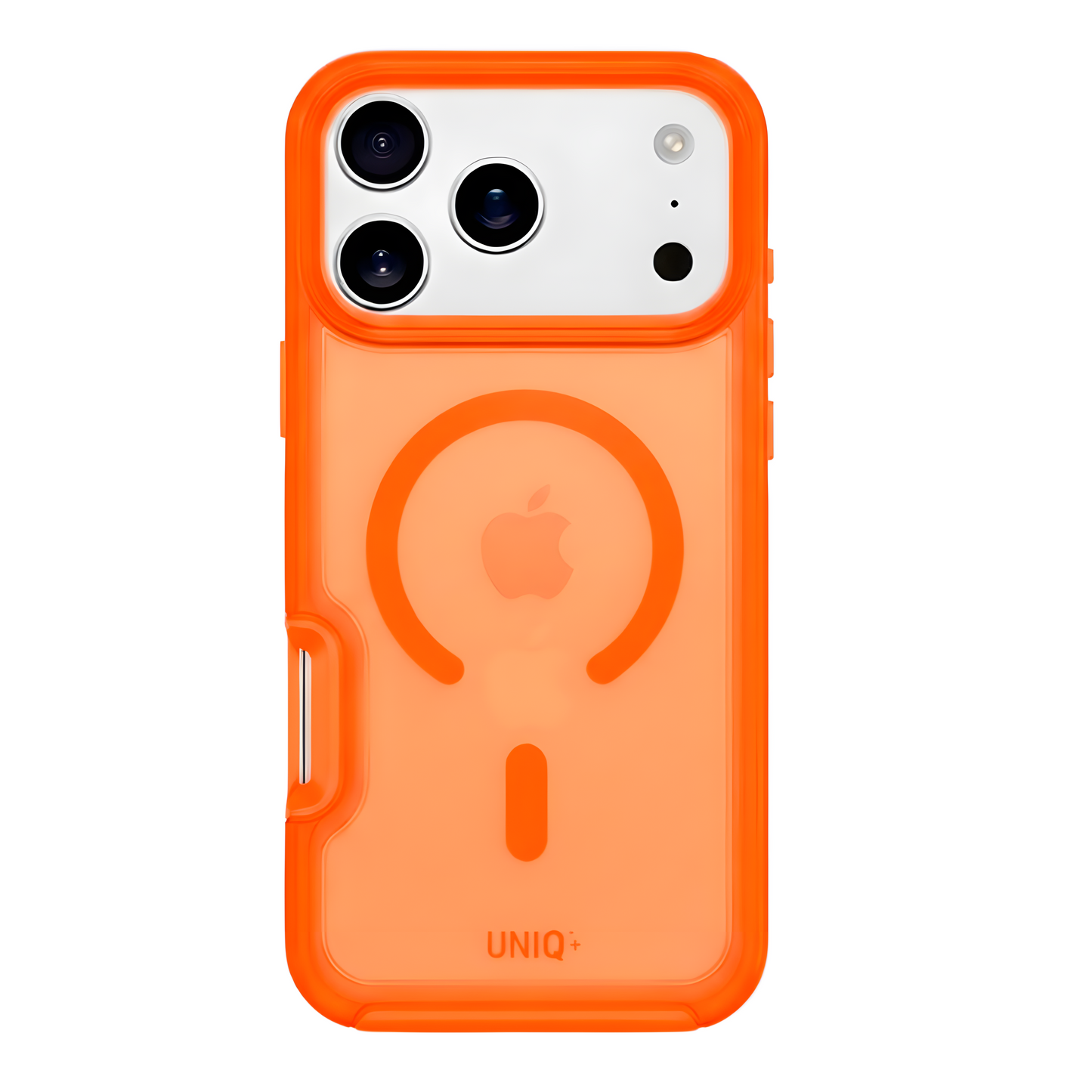Carcasa Uniq+ Magsafe Para iPhone 17 Fluor Naranjo