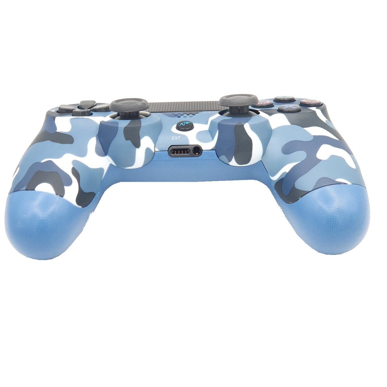 Control Joystick Dualshock PS4 Inalambrico Njoytech Camu Azul – imagen 4