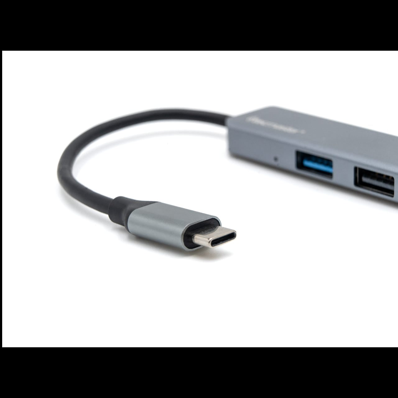 Adaptador Tecmaster Hub Tipo C + 4 Puertos Usb Gris – imagen 5
