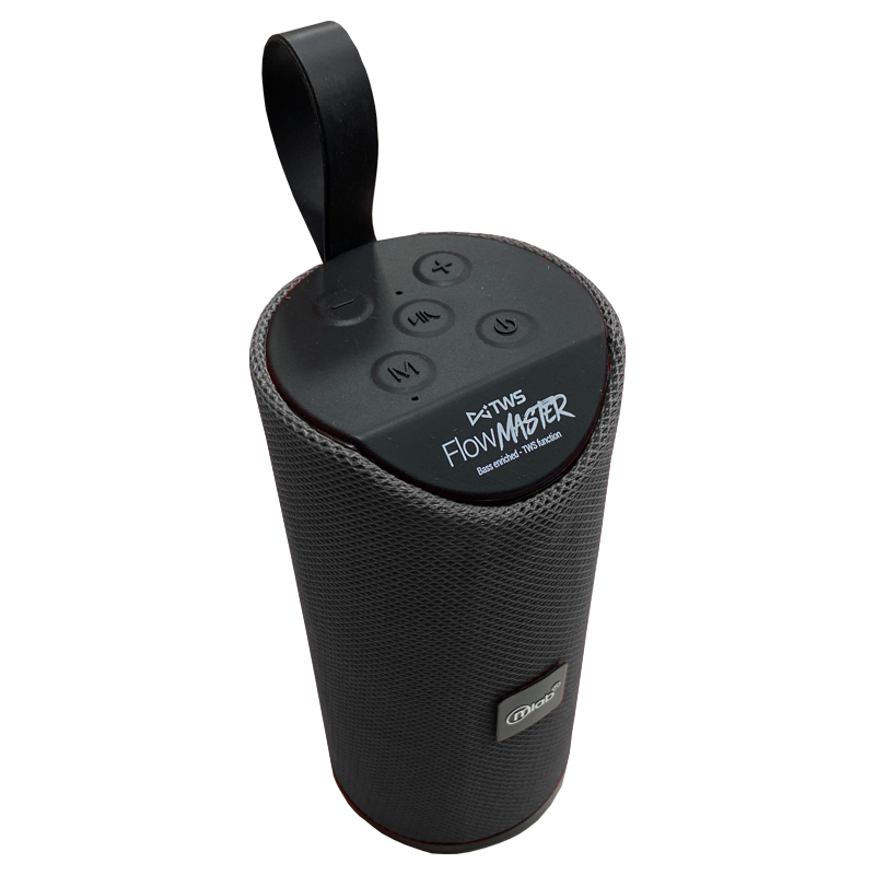 Parlante Bluetooth Flow Master Aux Mp3 Fm Microlab Negro – imagen 3