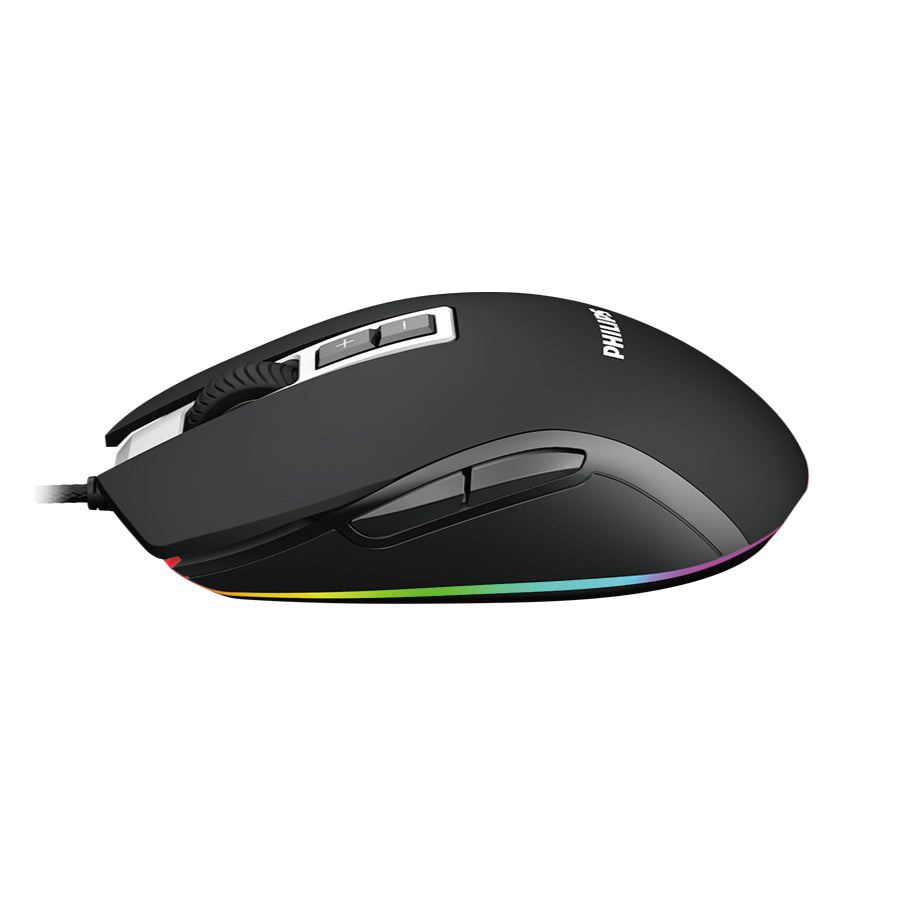 Mouse Gamer Philips G212 Usb Negro – imagen 4