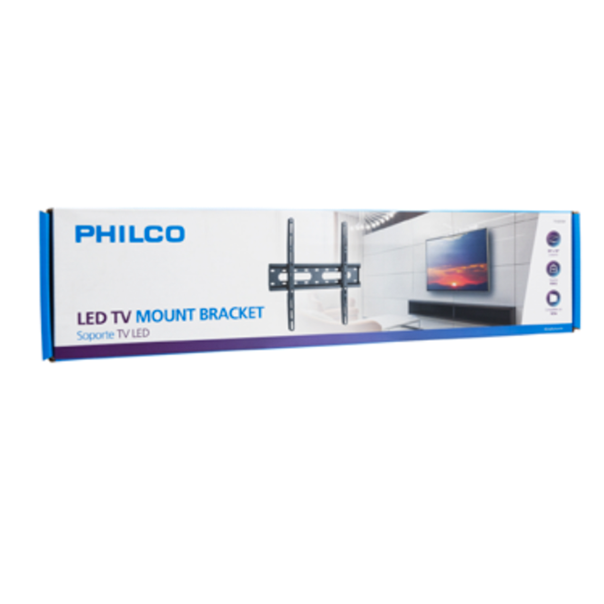 Soporte De Tv 32 A 55 Pulgada Led Lcd Philco Negro – imagen 2