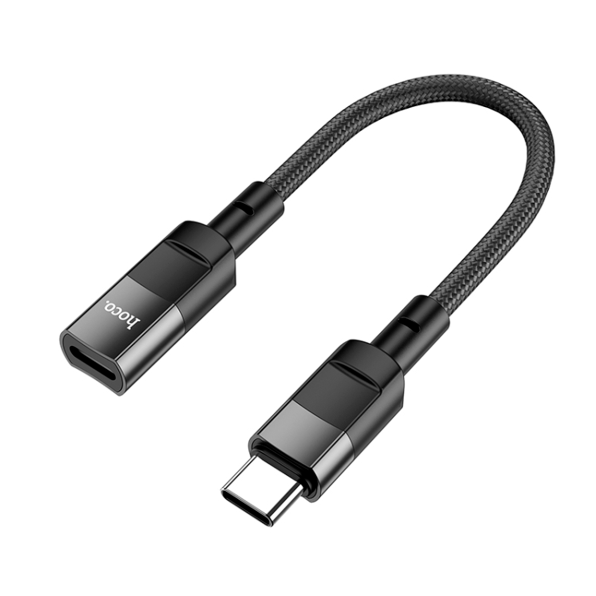 Cable Adaptador Tipo C Para Lightning Hoco U107 Negro – imagen 3