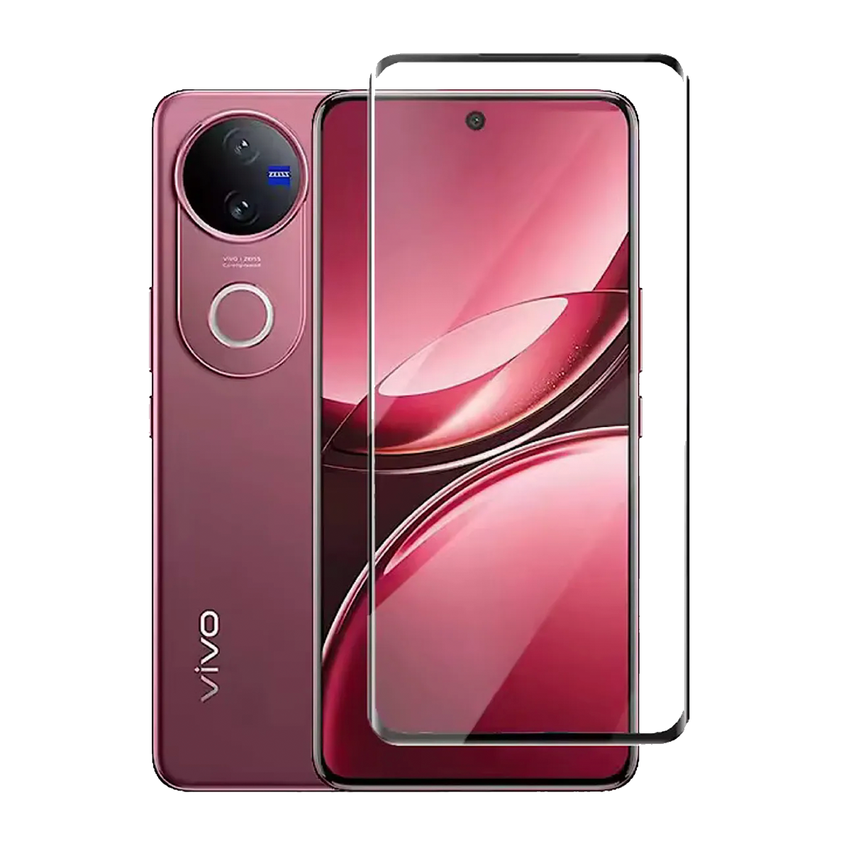 Lamina Vidrio Templado Completa Curva Vivo V50