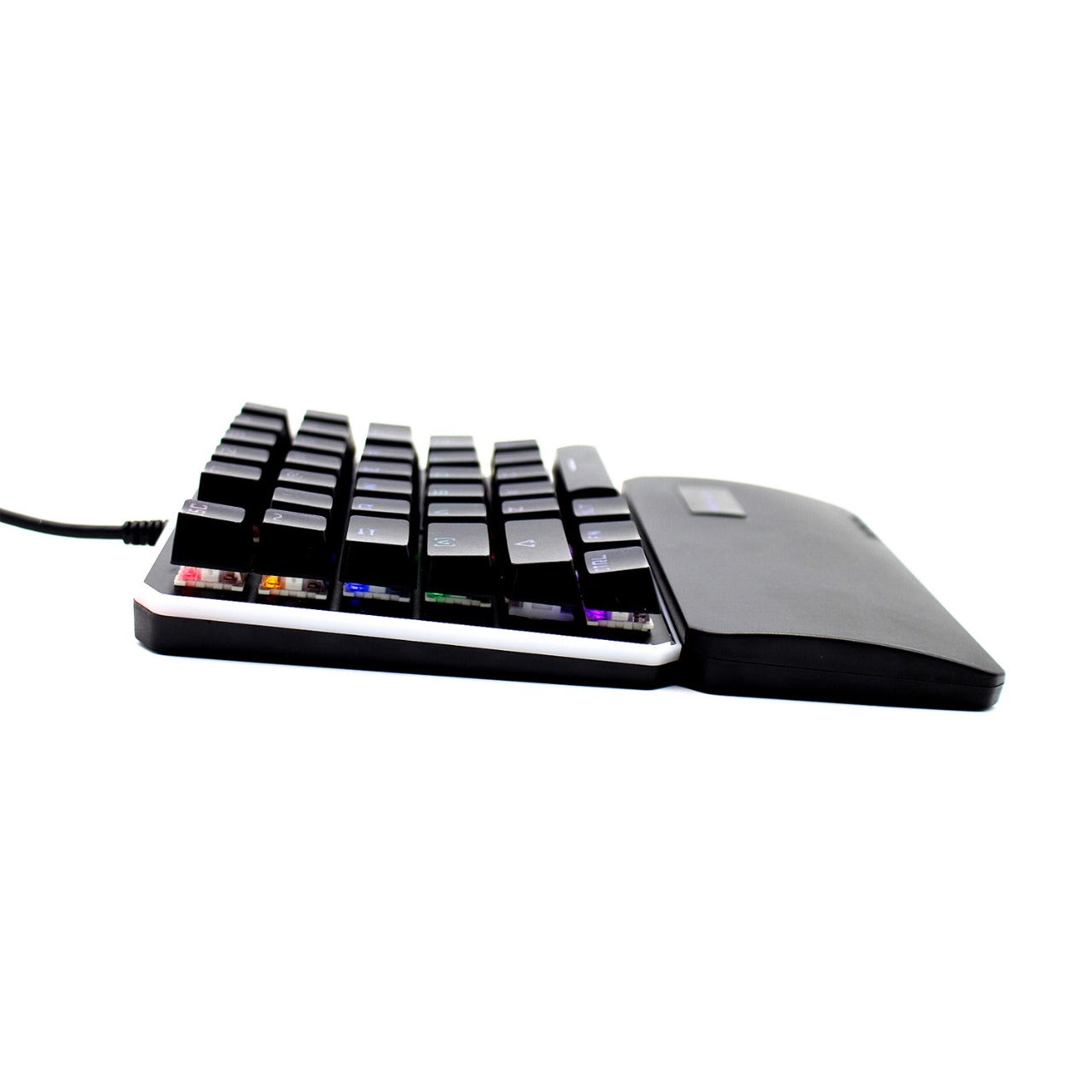 Teclado Gamer Mecanico Reptilex Backlighting Una Mano RX0015 Negro – imagen 3