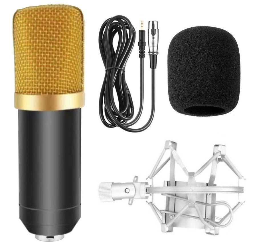 Micrófono Condensador Profesional Audiopro Ap02033 Negro – imagen 4