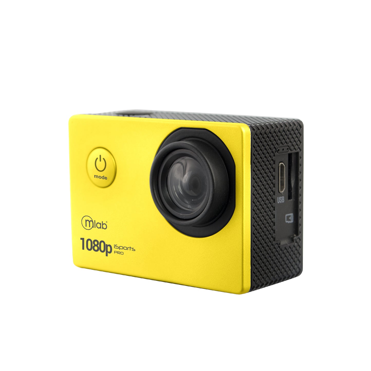 Camara Deportiva Extreme iSport Pro 1080p Microlab Amarillo – imagen 2